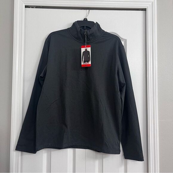 32 Degrees Other - NWT 32 Degrees mens 1/4 zip performance pullover black medium
